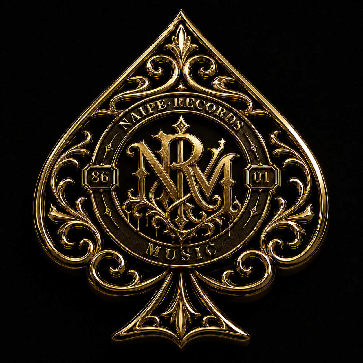 Logotipo oficial de Naipe Records Music