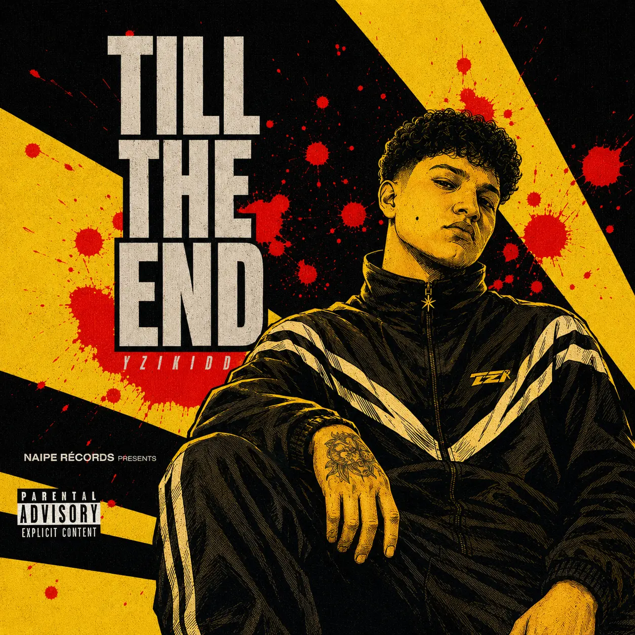 Portada de TILL THE END de YZI KIDD