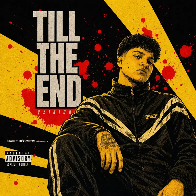 Portada de TILL THE END de YZI KIDD